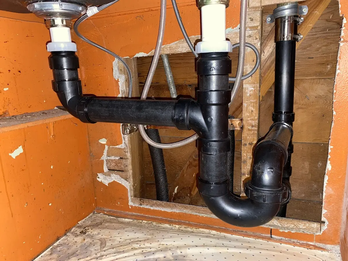 Professional Repiping Services equipment and tools on the job in Boerne